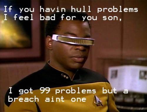 Star Trek:TNG meets gangsta rap
